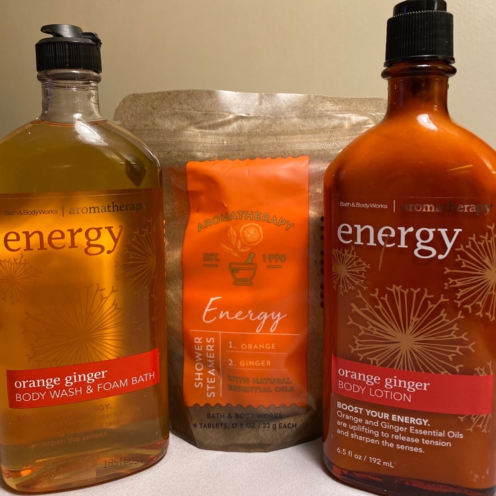 Bath & Body Works Aromatherapy Energy Bundle
